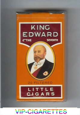 King Edward Little Cigars 100s cigarettes soft box