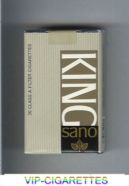 King Sano cigarettes soft box