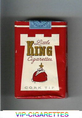 King Little cigarettes Cork Tip soft box