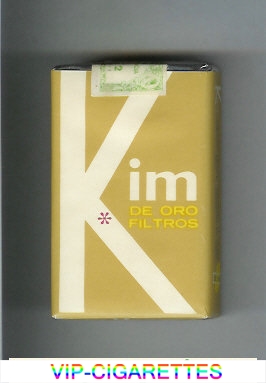 Kim De Oro Filtros cigarettes soft box