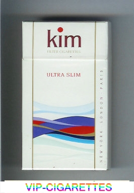 Kim Ultra Slim 100s Thick cigarettes hard box