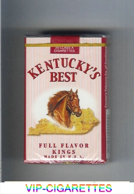 Kentucky's Best Full Flavor Kings cigarettes soft box