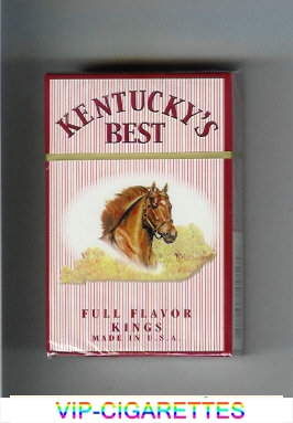 Kentucky's Best Full Flavor cigarettes hard box