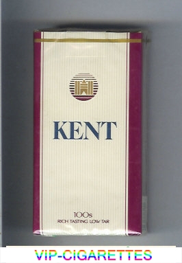 Kent 100s cigarettes soft box