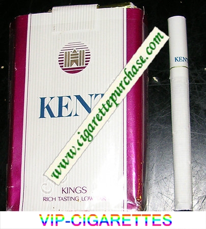 Kent Kings cigarettes soft box