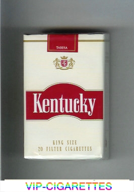 Kentucky King Size cigarettes soft box