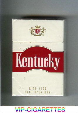 Kentucky King Size cigarettes hard box