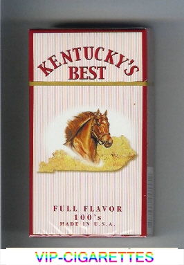 Kentucky's Best Full Flavor 100s cigarettes hard box