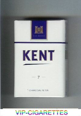 Kent USA Blend 7 Charcoal Filter cigarettes hard box