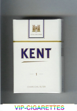 Kent USA Blend 1 Charcoal Filter cigarettes hard box