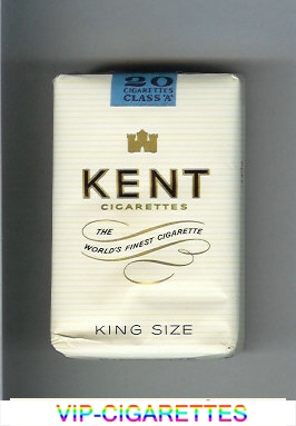Kent cigarettes The World's Finest Cigarette soft box