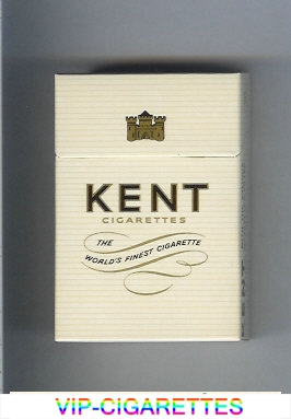 Kent cigarettes The World's Finest Cigarette hard box
