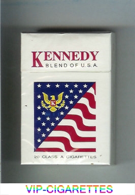 Kennedy Blend of USA cigarettes hard box