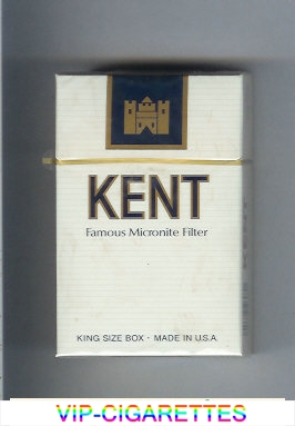 Kent Famous Micronite Filter cigarettes hard box