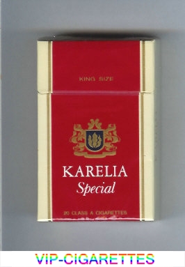 Karelia Special cigarettes hard box