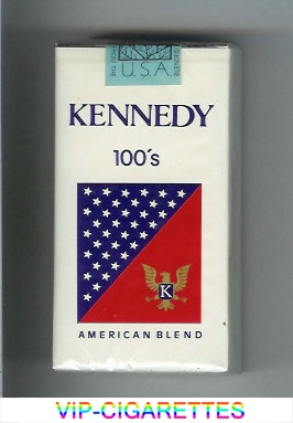 Kennedy 100s American Blend cigarettes soft box