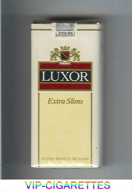 Luxor Extra Slims 100s Cigarettes soft box