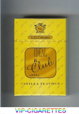 K Club Ideal Sweet Vanilla Flavour cigarettes hard box