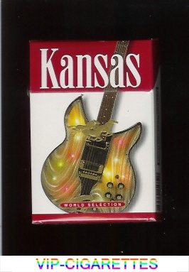 Kansas World Selection cigarettes hard box