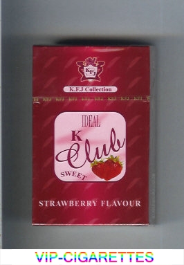 K Club Ideal Sweet Strawberry Flavour cigarettes hard box