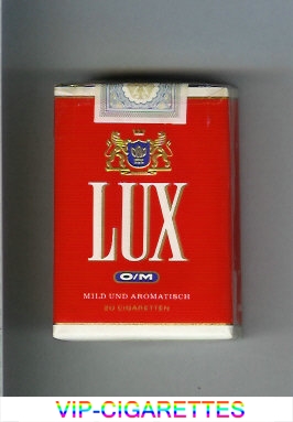 Lux OM Mild und Aromatisch red Cigarettes soft box