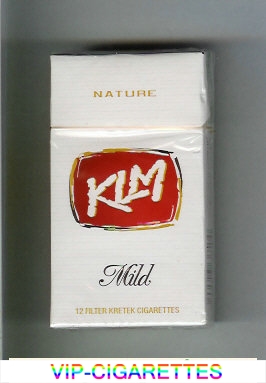  In Stock KLM Mild Nature 100s cigarettes hard box Online
