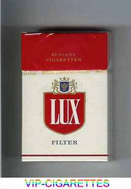 Lux Filter Auslese Cigaretten Cigarettes hard box