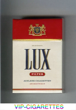 Lux Filter Auslese Cigaretten Aromafrisch Cigarettes hard box