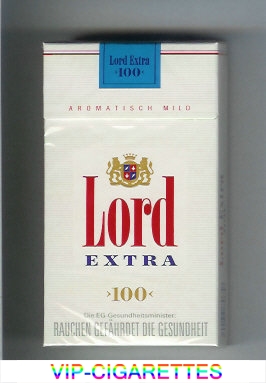 Lord Extra 100 Aromatisch Mild cigarettes hard box