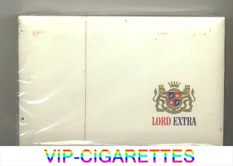 Lord Extra 50 cigarettes wide flat hard box