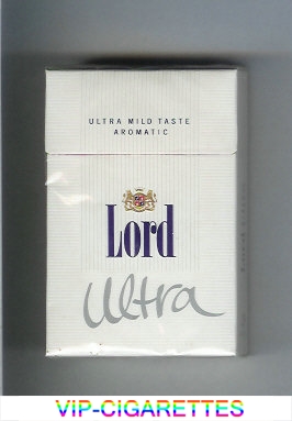 Lord Ultra Ultra Mild Taste Aromatic cigarettes hard box