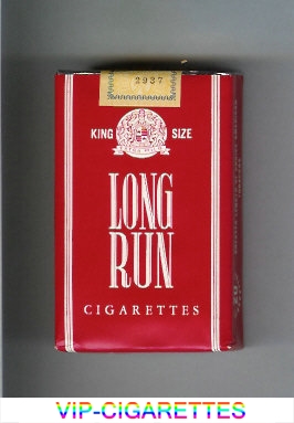 Long Run cigarettes soft box