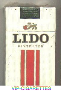 Lido King Filter cigarettes hard box