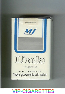 Linda Leggera cigarettes soft box