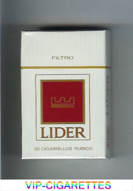 Lider Filtro cigarettes hard box