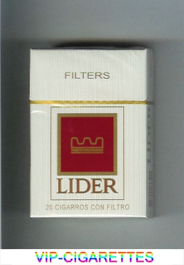 Lider Filters cigarettes hard box