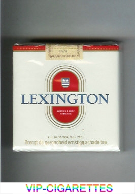 Lexington 25s cigarettes soft box