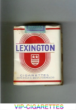 Lexington cigarettes soft box