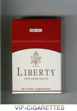 Liberty Choice Virginia Tobaccos cigarettes hard box