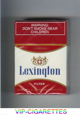 Lexington Filter cigarettes hard box