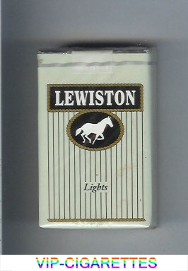 Lewiston Lights cigarettes soft box