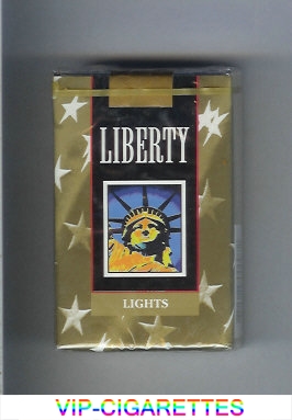 Liberty Lights cigarettes soft box