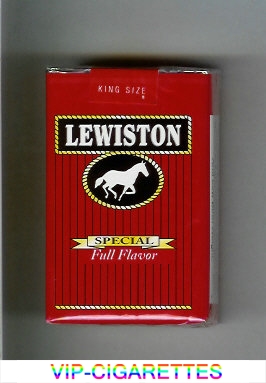 Lewiston Special Full Flavor cigarettes soft box