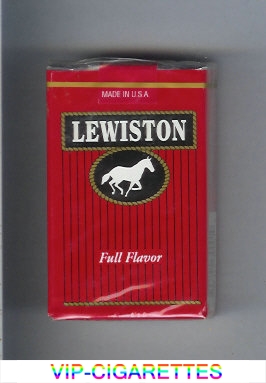 Lewiston Full Flavor cigarettes soft box