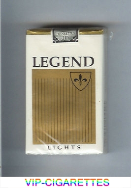 Legend Lights cigarettes soft box