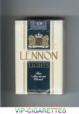  In Stock Lennon Lights Fine American Blend cigarettes soft box Online