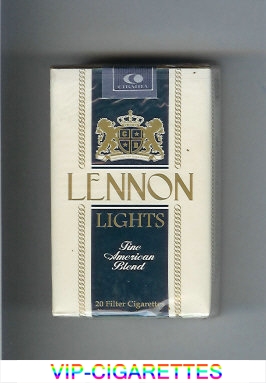 Lennon Lights Fine American Blend cigarettes soft box