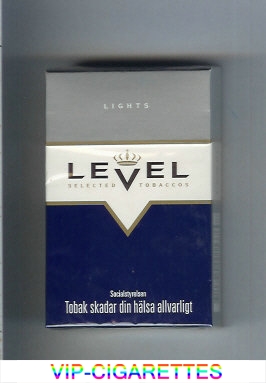 Level Lights cigarettes hard box