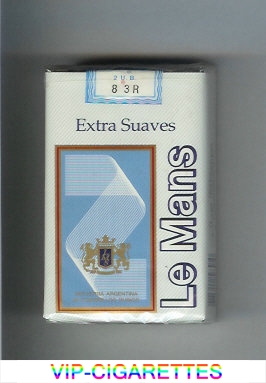 Le Mans Extra Suaves soft box Cigarettes