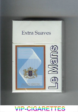 Le Mans Extra Suaves hard box Cigarettes